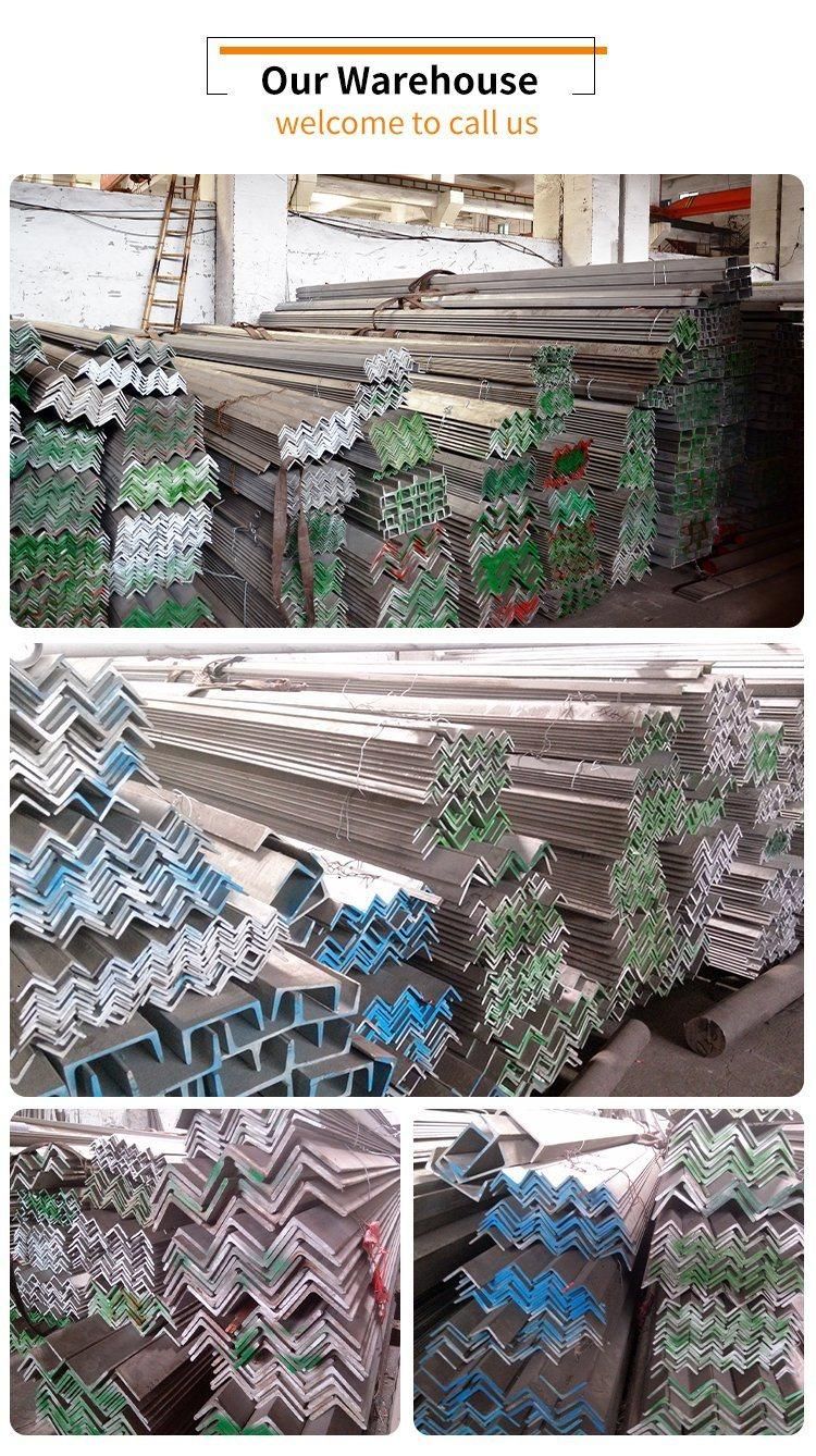 High Quality ISO Approved Stainless Steel Angle Bar with Stock and Factory Price for Building