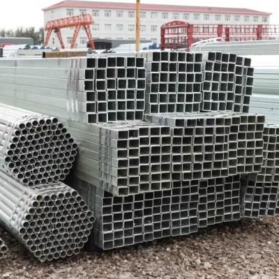 Hot DIP Galvanized Square Rectangular Tube Ms Gi Hollow Section Steel Pipe