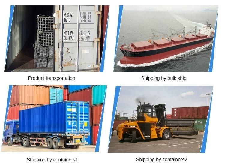 Ss400 Stkr400 Ms Steel ERW Square Rectangular Hollow Section Tube Pipe