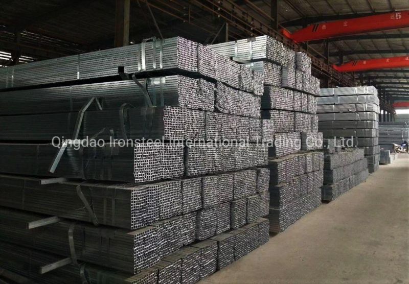 En Standard Square/Rectangle Steel Pipe Galvanized Steel Pipe