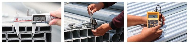 ERW Shs Ms Square Hollow Section for Construction Material