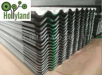 Chinese Roof Materials Hot Dipped White Zinc Coating Gi Galvanized Corrugated Steel Sheet