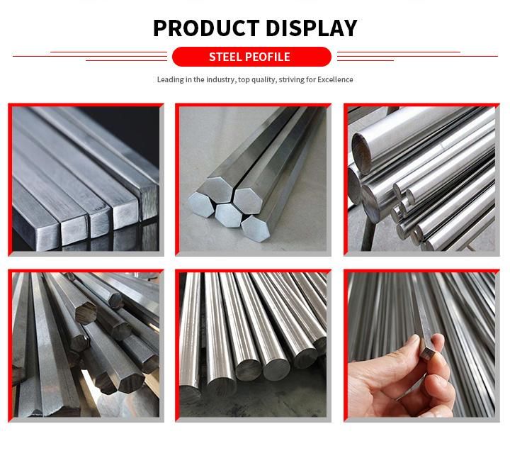 Hot Sale SUS Ss 304 316 316L 310 310S 2205 2507 Steel Round Bar Inox Rod Stainless Steel Bar