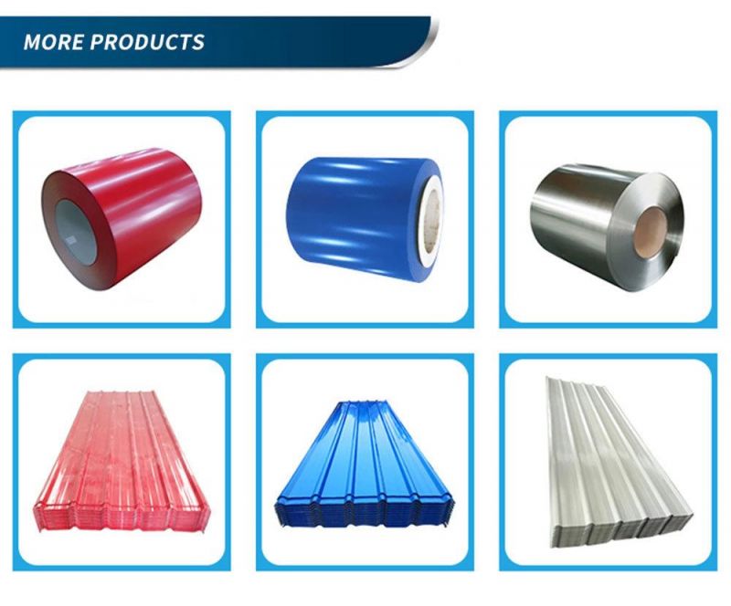 ASTM En JIS PPGI Steel Sheets Pre-Painted Galvanized Steel Coil Sheet
