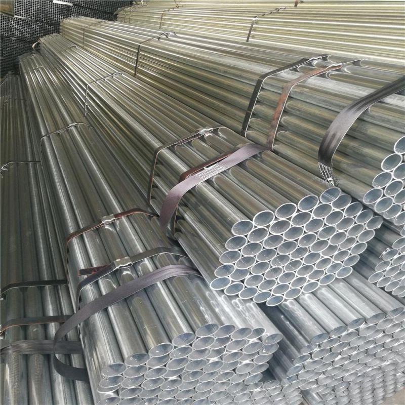 High Quality Od 60mmx2mm Pre Galvanized Steel Tubes for Furniture