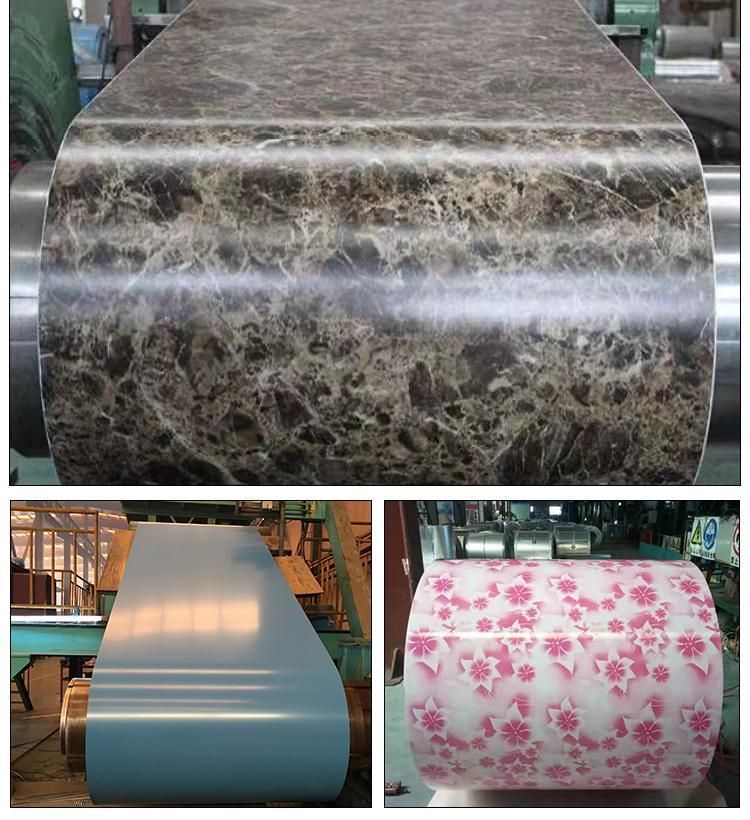 Gi/PPGI Color Coated Prepainted Galvanized Gi/PPGI Steel Coil