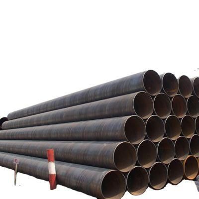 ASTM A53 SSAW Spiral Welded Tubo Galvanizado Carbon Steel Pipe, API 5L Gr. X60 Oil Steel Pipeline