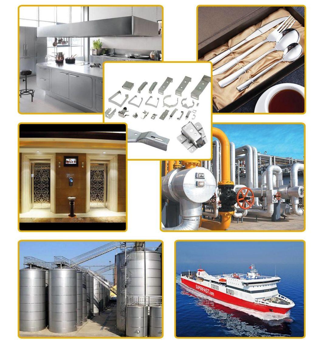 ASTM Ss 201 202 304 304L 310S 316 316L 430 Stainless Steel Sheet