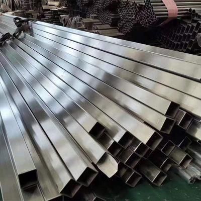 Polished Surface 300 Series Seamless Stainless Steel Square Tube