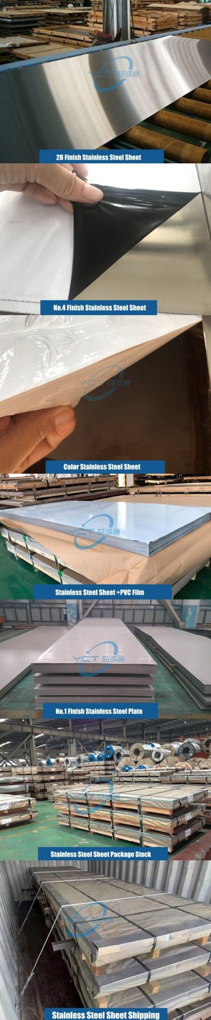 304 Non Magnetic Stainless Sheet 316L Stainless Steel Sheet Plate
