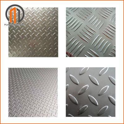 201 304 Checkered Stainless Steel Sheet