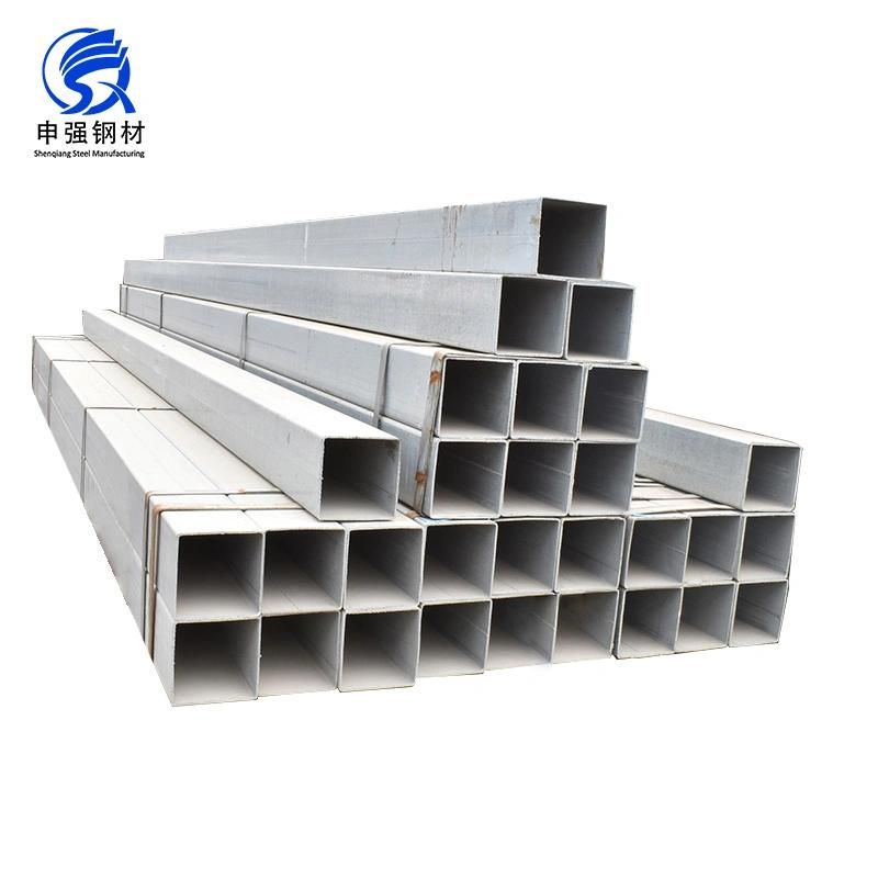 Galvanized Square Pipe ASTM A106 A36 A53 OEM Galvanized Tube