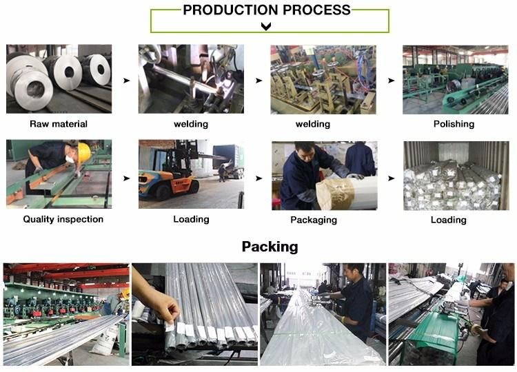 Building Material Carbon ERW Steel Pipe Hollow Section Galvanized/Welded/Black/Seamless/Stainless Round Tube/Pipe for Scaffolding