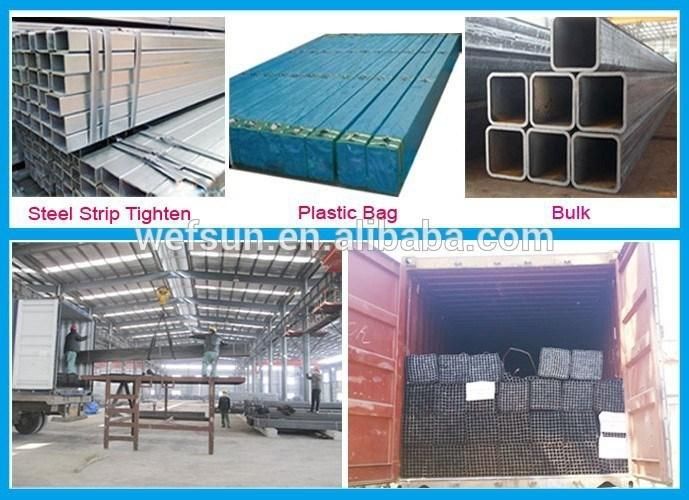 Hot DIP Galvanized Square Steel Pipe for Construction