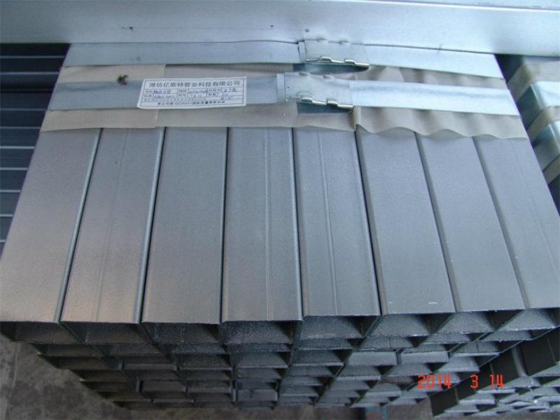 ERW Hot DIP Galvanized Square and Rectangular Steel Pipe