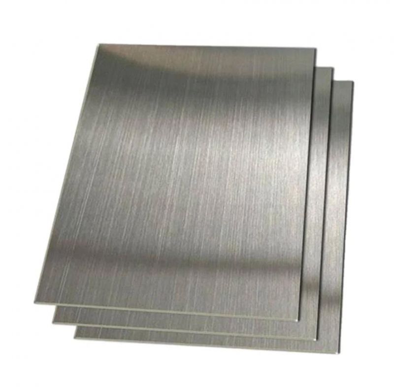 High Quality No. 4 Finished ASTM 304L 304 Hairline Surface Inox Plate Manufacturer Cold Rolled Polished Laser Cutting 316L Stainless Steel Sheet