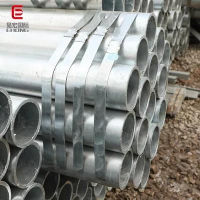 Gi Pipe Price List! 1.5 Inch DN40 48.3mm Scaffolding Tube Pre Galvanized Steel Pipe Price