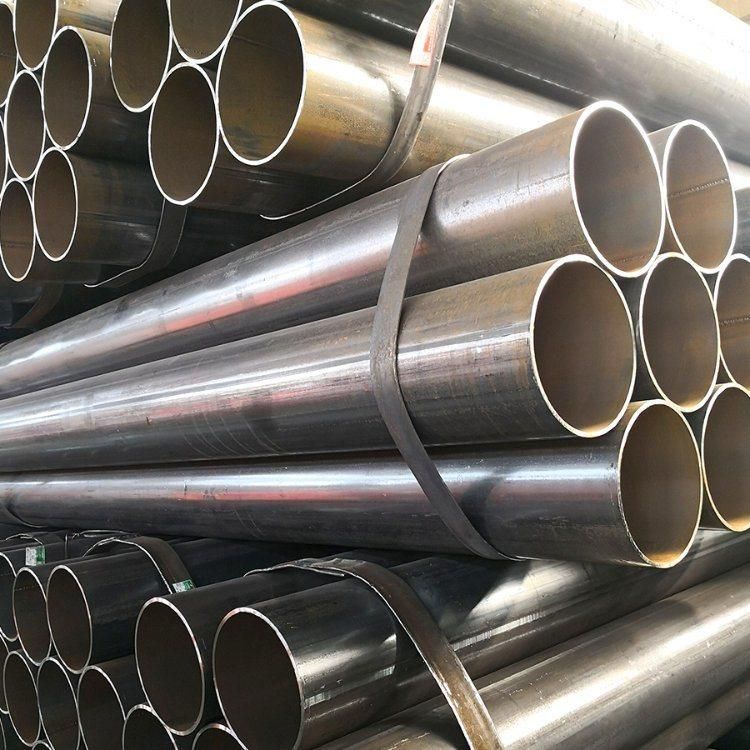 LSAW Welded Steel Tube 56 Inch API 5L 2012-45th Edition X70m Psl2 Steel Line Tube Black Coating Steel Pipe Dia 10-3000mm