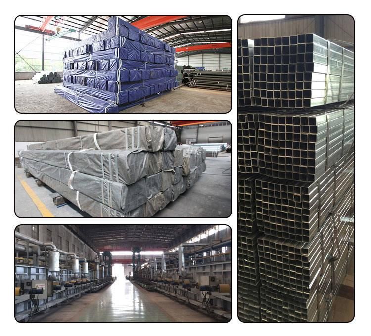 Q355 Carbon Galvanized Steel Square Tube