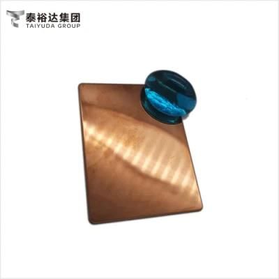 Mill Edge Antique Brass Titanium Slit Edged Bead Blast Sand Blasted Anti Corrosion Inox Stainless Steel Sheet