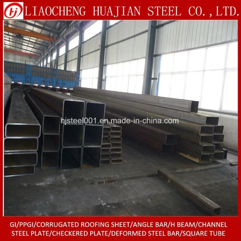 Hollow Section Steel Tube ERW Black Annealed Steel Square Tube