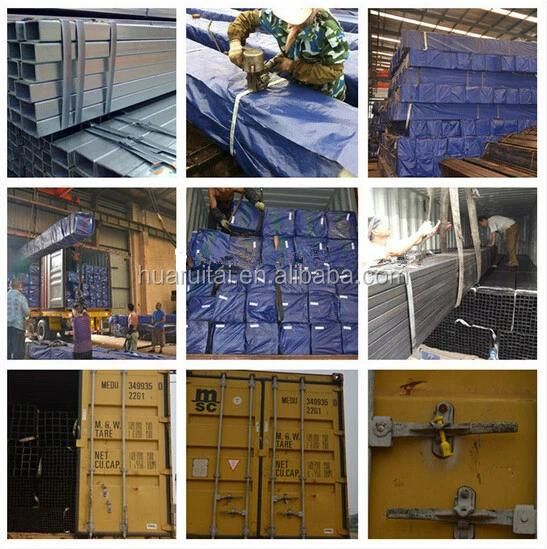 JIS Ss400 Ss490 Hot Dipped Galvanized Square Tube