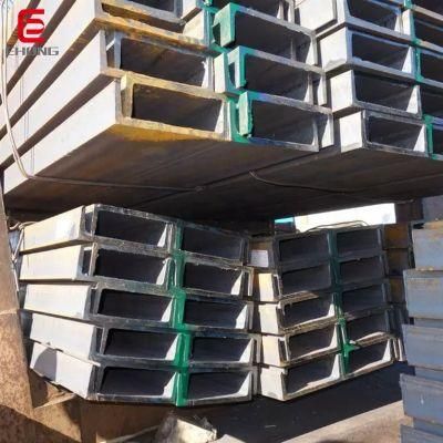 U Shaped Beam Galvanized Hot Cold Rolled Carbon U Iron Beam Weight Size Prices U Beam Steel Channel