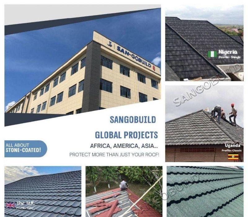 Sangobuild Roofing Tiles Contact Building Construction Roof Sheet for House