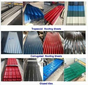 Building Materials Zinc Galvanized Roofing Sheets with Corrugated Wavy Style