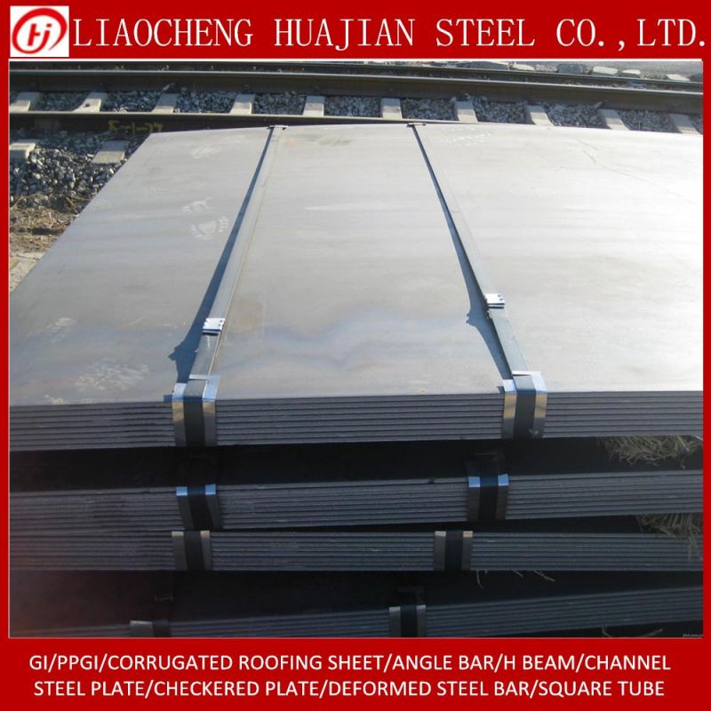 A36 S235jr Ss400 Q235B Q345b Hot Rolled Mild Iron Plate Metal Carbon Steel Sheet for Building Material