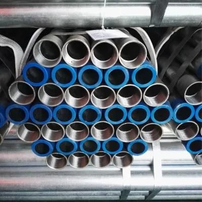 Structural Section BS 1387 ASTM A53 A500 Galvanized Round Carbon Steel Pipe Factory