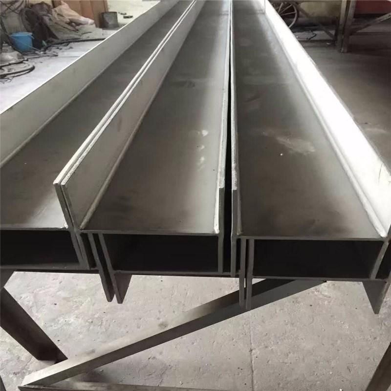 Construction Structural I Beam Ss400 ASTM A36 H Section Hot Rolled Iron Carbon Mild Black Galvanized Steel H-Beam