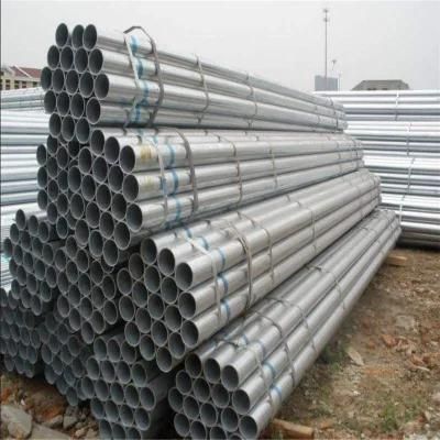 China Manufacturer Hot Rolled Galvanized Round Steel Pipe for Fence Pre Galvanized Steel Pipe Hot DIP Gi Tube for Construction