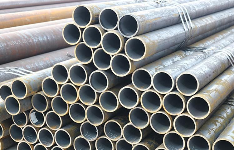 High Quality ASTM A53 Sch40 Welded Steel Pipe / Black Mild Carbon ERW Steel Pipe