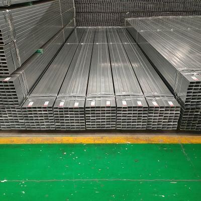 Carbon/Stainless/Galvanized Black, Oiled or Ouersen Standard Packing Q345 Galvanized Coating Rectangular Pipe
