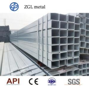 Galvanized Steel Pipe Rectangular Square Steel Tube