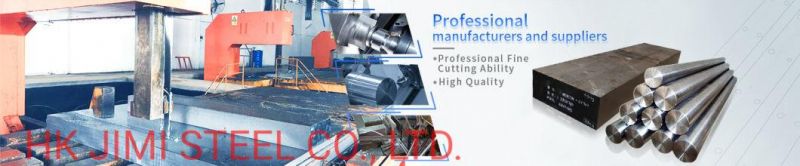 Machined Plastic Mould Steel for Tool Blade 1.2316/1.2083/1.2312/1.2085/Nak80