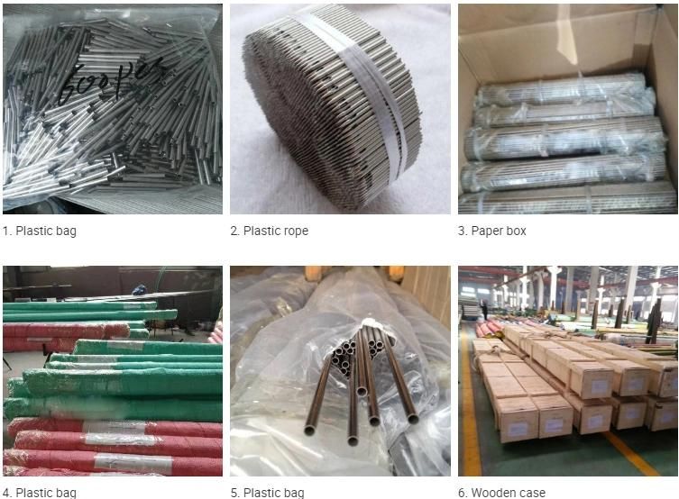 Customized 304 316 Stainless Steel Pipe Capillary Seamless Small Steel Tube