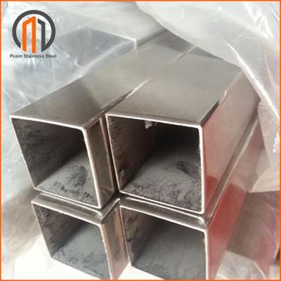 Square/Rectangular Ss 201 304 316 316L Stainless Steel Pipe Price