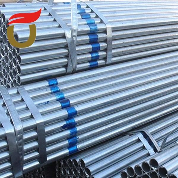 Chinese Supplier Standard Size BS 1387 Galvanized Iron Steel Gi Pipe Price for Sale