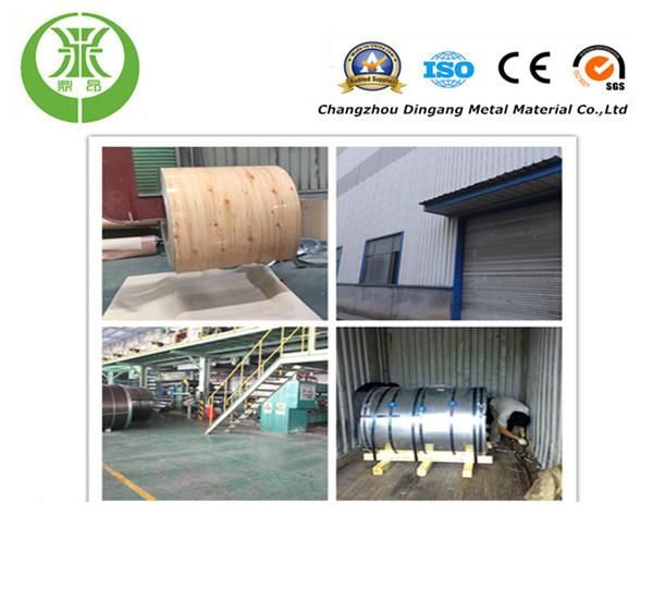 Wooden Color Coated Steel Coil