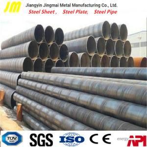 API 5lpipeline PE Coated Spiral Pipe X56 Oil and Gas