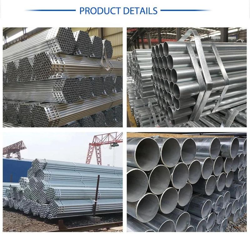 Hot DIP Seamless/ ERW Spiral Welded / Alloy Galvanized/Rhs Hollow Section Ms Gi Square/Rectangular/Round Carbon Steel Pipe/Stainless Steel Tube Supplier