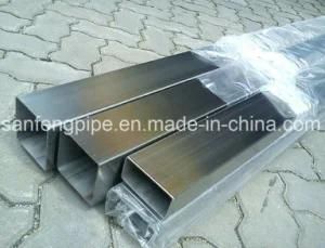 China Supplier Mirror Polish Square 304 Stainless Steel Pipe