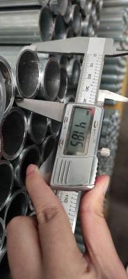 1.2inch 40-42mm Construction Materials Gi Pipes/BS1139 Galvanized Tube