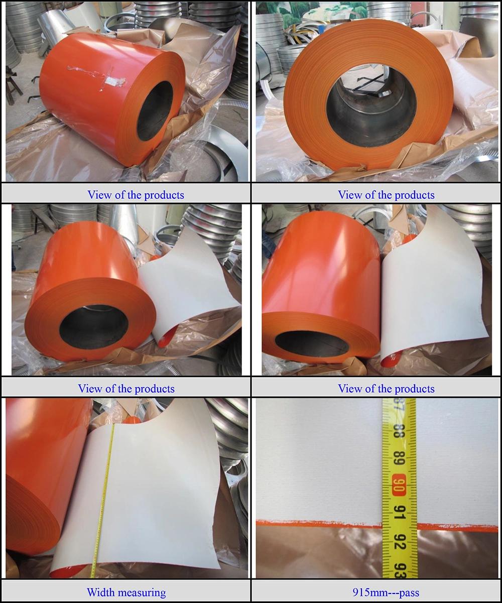 Color Coated PPGI Galvanized Prepainted Steel Coil