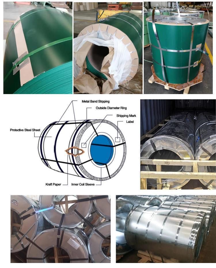 Prepainted or Color Coated Steel Coil PPGI or PPGL Color Coated Galvanized Steel