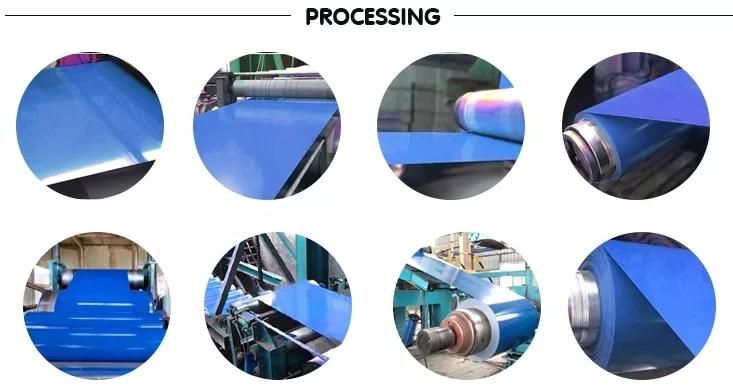 Prepainted Galvanized Steel Coil Metal Roofing Sheets PPGI From China