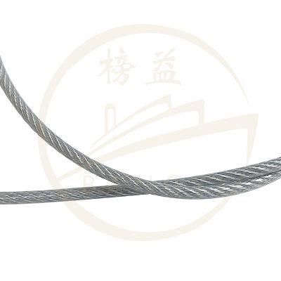 Steel Wire Rope with Plastic Cover 7X19 PVC Coated Galvanized Steel Wire Rope