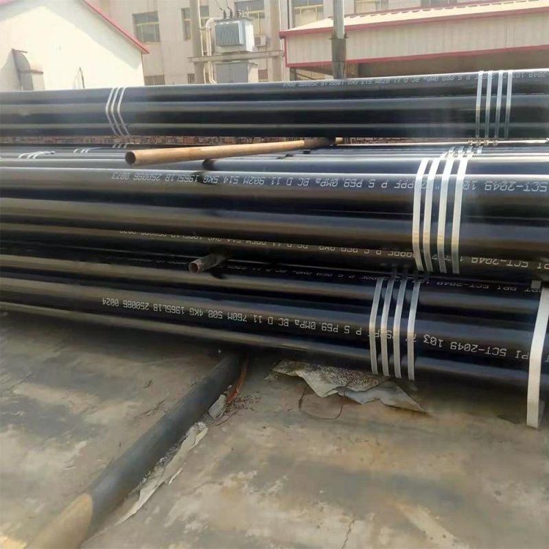 Ms Seamless and Welded Carbon Steel Pipe/Tube ASTM A53 / A106 Gr. B Sch 40 Black Iron Seamless Steel Pipe